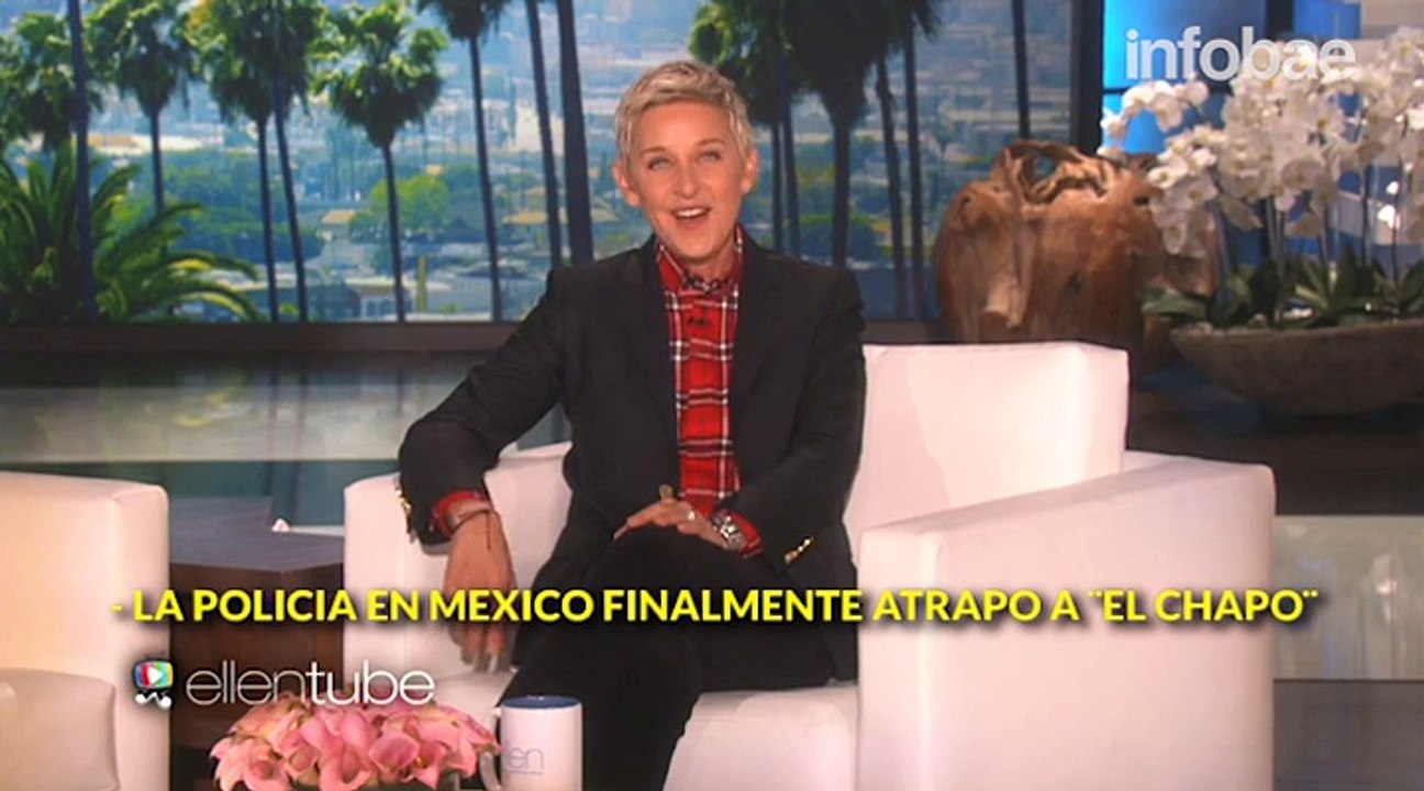 Video: Ellen DeGeneres se encontró con "El Chapo"