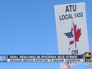 Tentative deal reached between Union, TransDev; if approve, bus strike ends