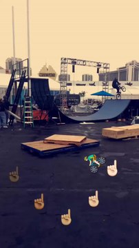 Intel BMX Bike Halfpipe At CES 2016