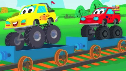 Humpty Dumpty Sat On The Wall | Car Nursery Rhymes For Children By Kids Channel