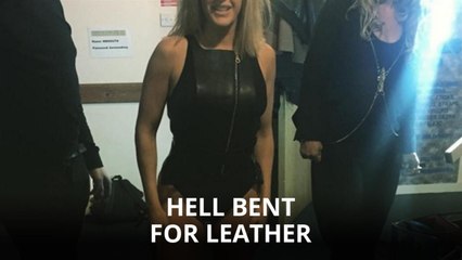 Ellie Goulding is 'hell bent for leather' in racy snap