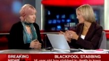 Stephanie Booth on BBC NEWS 24 (recorded version)