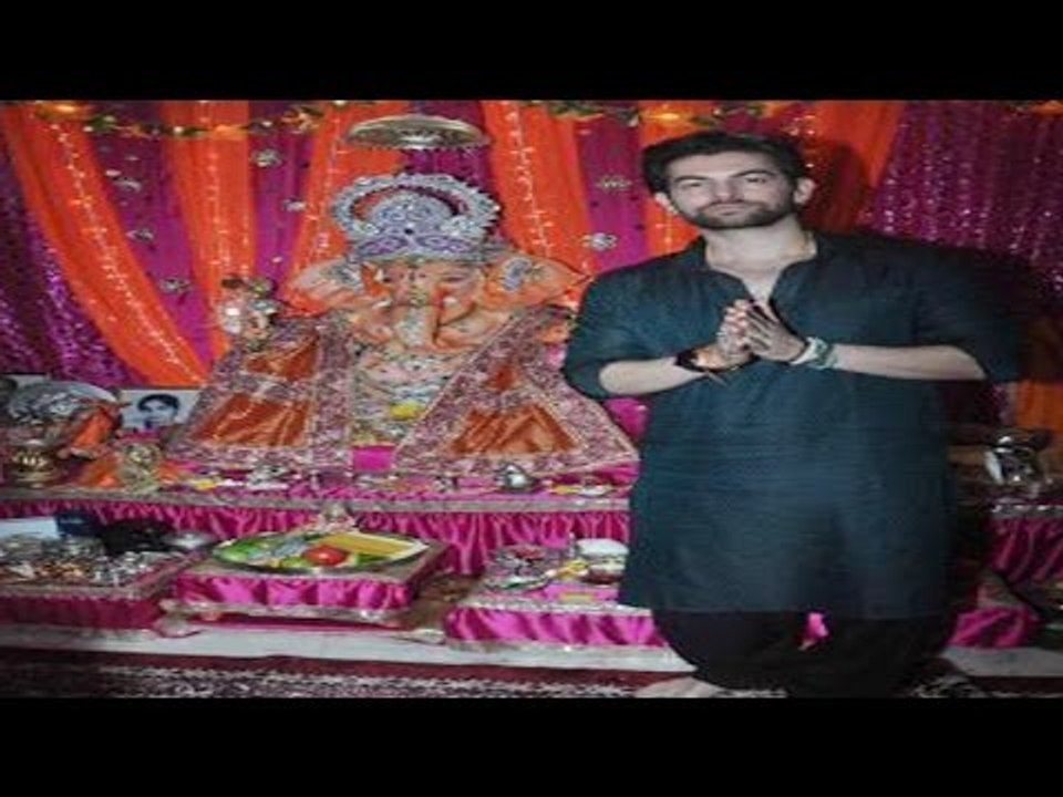Ganpati Celebration At Neil Nitin Mukesh Home | Ganesh Chaturthi 2015