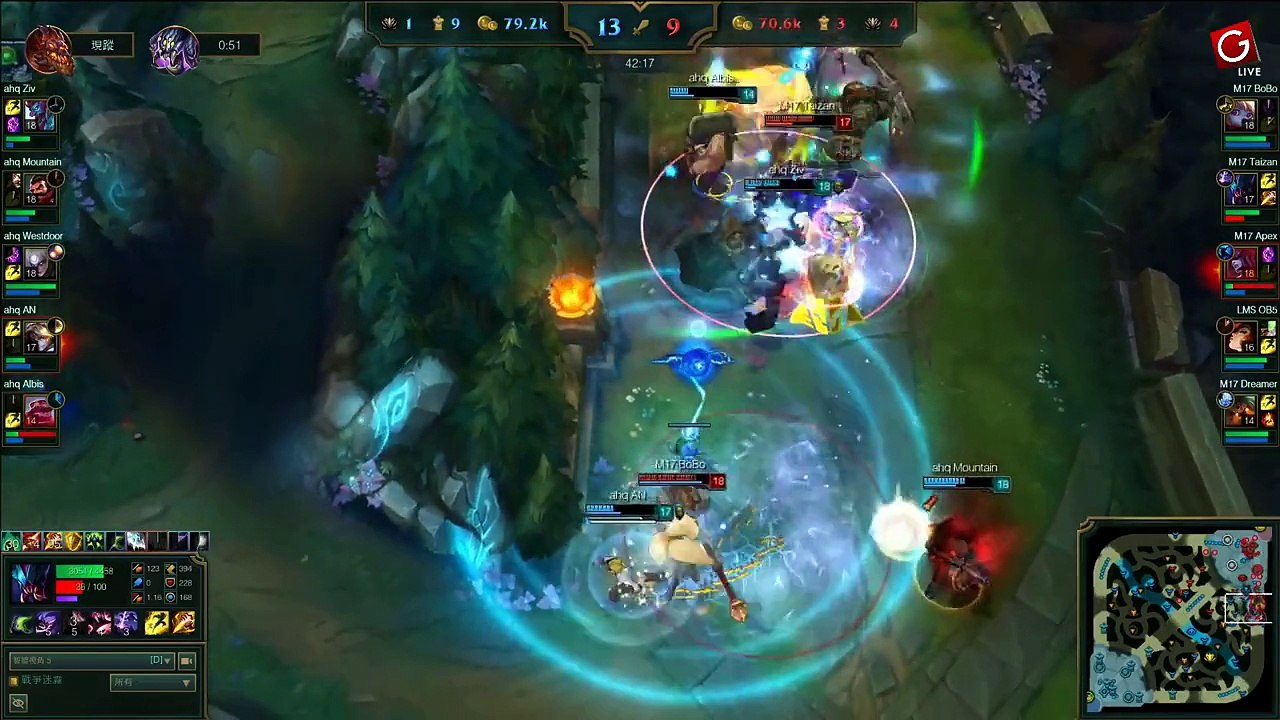 2016/1/15 LMS春季聯賽 小安西門的backdoor