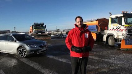 Conducción en firme deslizante