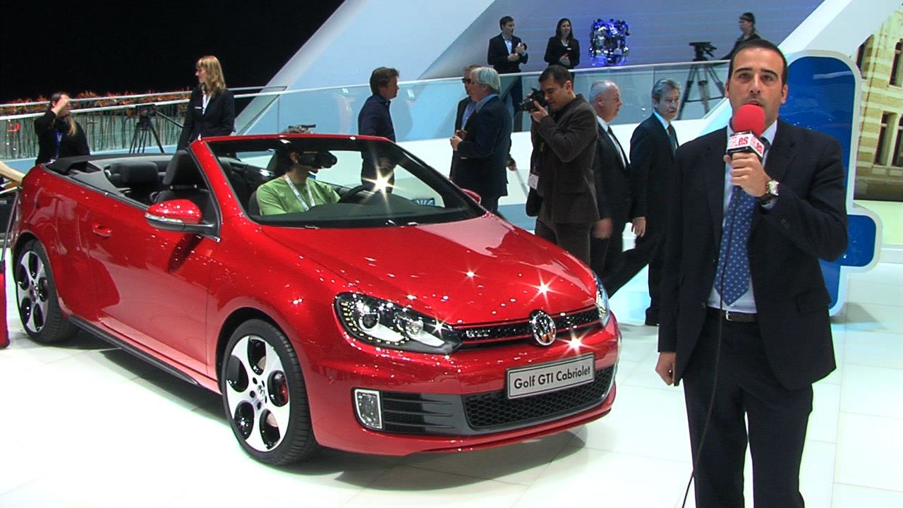 Nuevo Volkswagen Golf Cabrio GTI Salón de Ginebra 2012