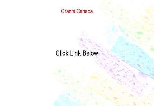 Grants Canada Review - grants canada government