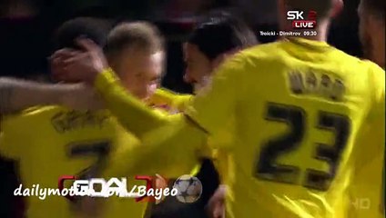 Scott Arfield Amazing Goal HD - Brentford 0-1 Burnley  - 15-01-2016