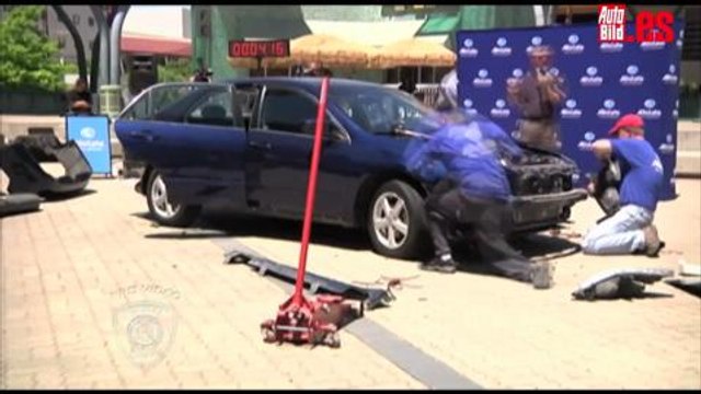 Cómo desmontar un coche en ocho minutos