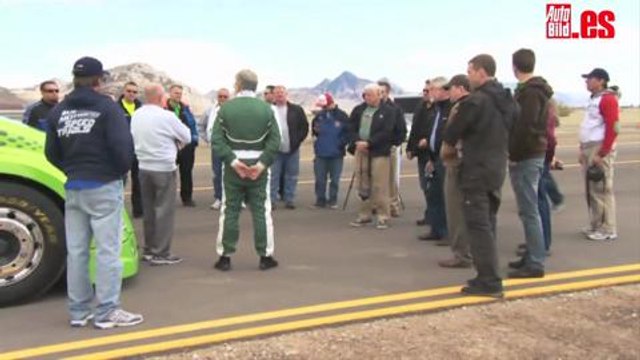 Record velocidad camión Volvo