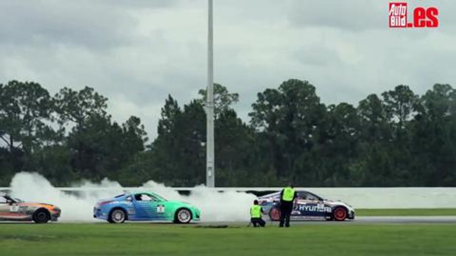 Video: Drift con el equipo Hyundai Formula