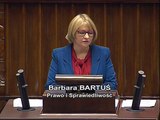 Poseł Barbara Bartuś - Wystąpienie z dnia 16 grudnia 2015 roku.