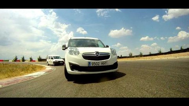 Vídeo: Duelo Opel Combo vs VW Caddy ¡en circuito!