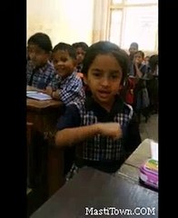 Girl Forgot her I-Card and speek funny poem