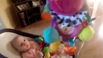 Guilty dog apologizes baby for stealing her toy It is never too late for apologize for friends (FULL HD)