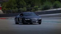 Vídeo: Los Audi R8 de Miguel Molina y Marc Gené introducen la Audi Driving Experience