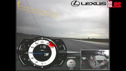 Скачать видео: Vídeo: Prueba de aceleración con el Lexus LFA