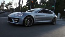 Nuevo Porsche Panamera Sport Turismo en movimiento