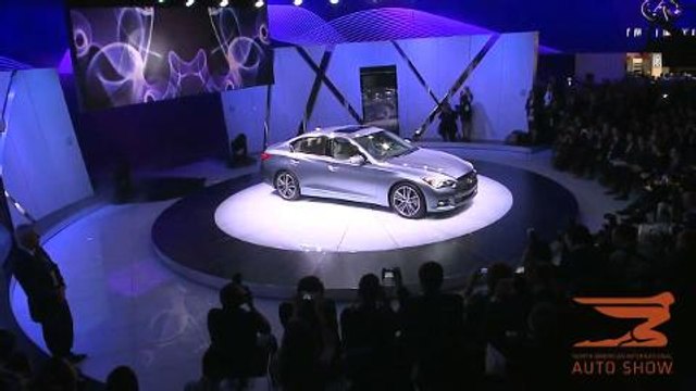 Infiniti Q50 Salón del Automovil de Detroit