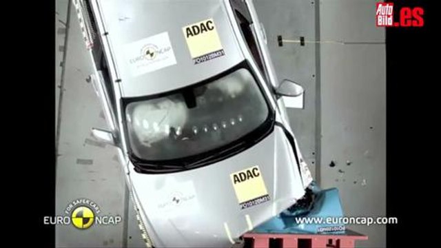 Euro NCAP BMW 3 Series 2012 Crash test