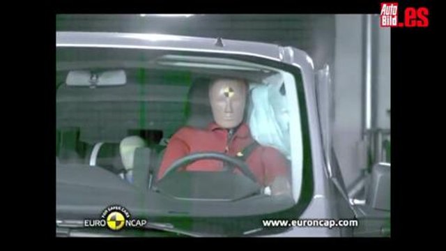 Euro NCAP Ford Transit Custom 2012 Crash test