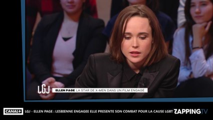 Download Video: Ellen Page : Lesbienne engagée, elle revient sur son coming-out et son combat pour la cause LGBT