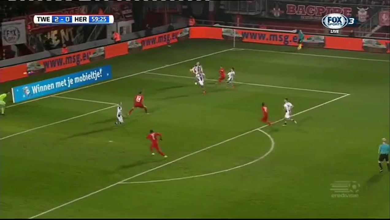 Chinedu Ede Goal - Twente 3-0 Heracles - 15-01-2016