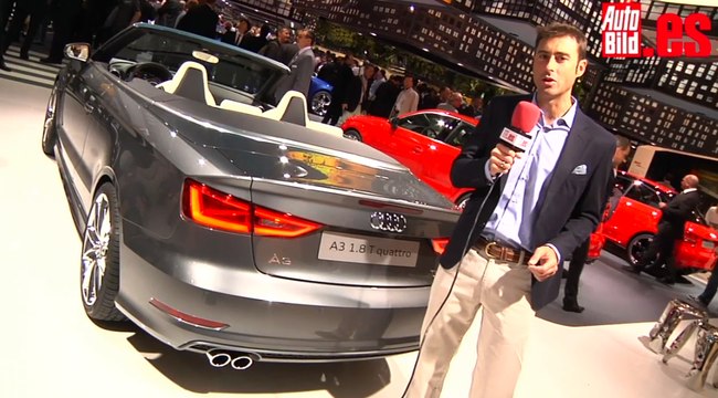 Audi A3 Cabrio Frankfurt 2013