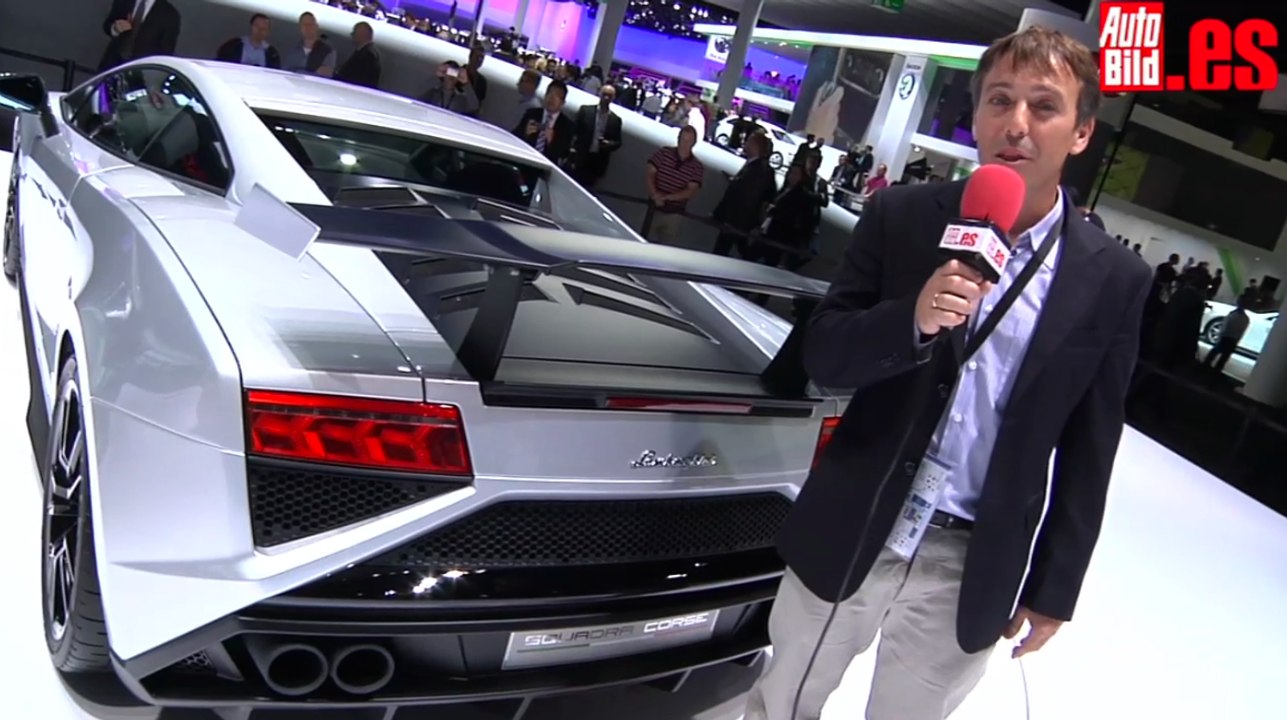 Lamborghini Gallardo Squadra Corse Salón de Frankfurt 2013