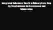 [PDF Download] Integrated Behavioral Health in Primary Care: Step-by-Step Guidance for Assessment