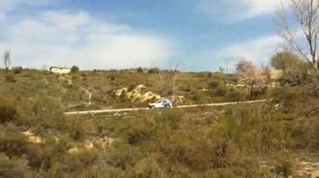 Dacia Sandero rally Cup tramo