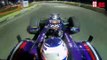 Ricciardo con Red Bull en las calles de Sri Lanka