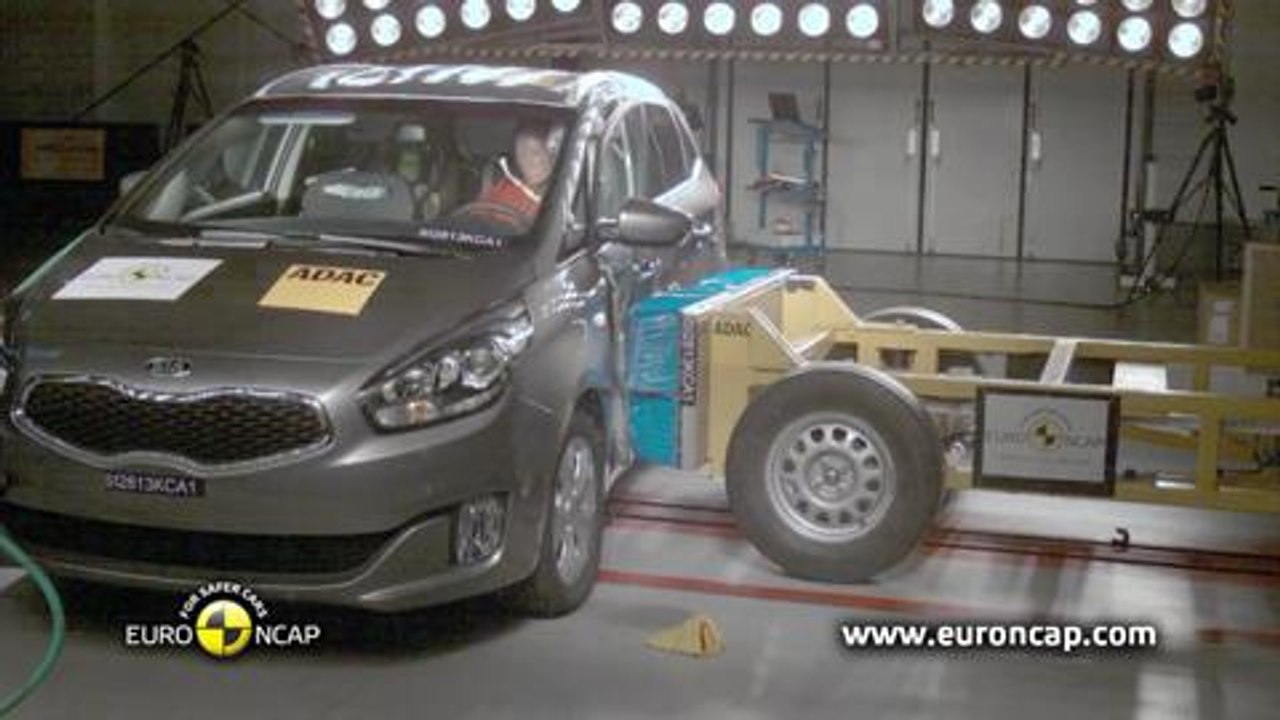 Euro NCAP Kia Carens 2013 Crash test Vídeo Dailymotion