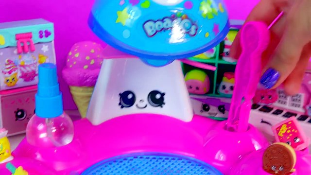 Shopkins Season 3 Beados Maker Quick Dry Design Station Sweet Spree Playset Unboxing Cooki