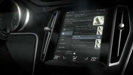 Volvo Concept Estate - User Interface