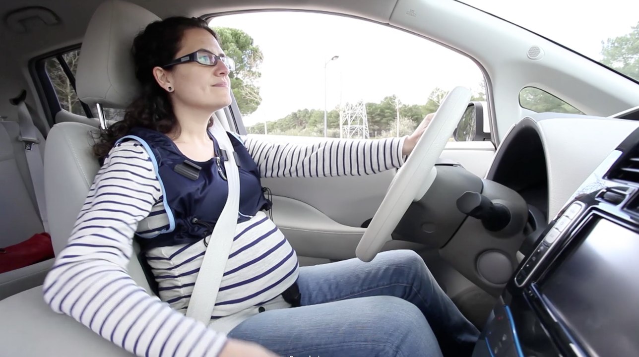Cinturon coche embarazada emobikids