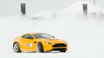 Aston Martin sobre hielo