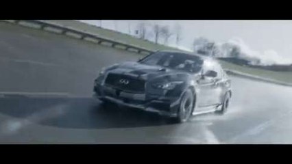 Sebastian Vettel Infiniti Q50 Eau Rouge