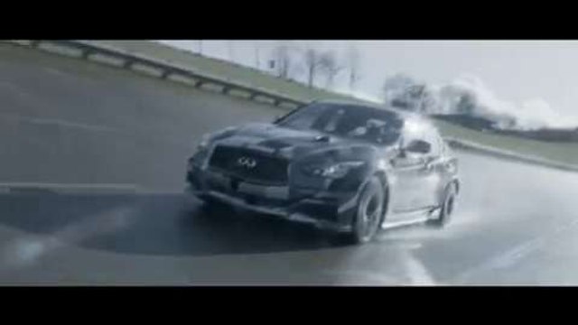 Sebastian Vettel Infiniti Q50 Eau Rouge