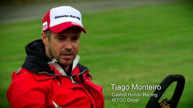 Honda's Mean Mower takes on the legendary Eau Rouge corner at Spa