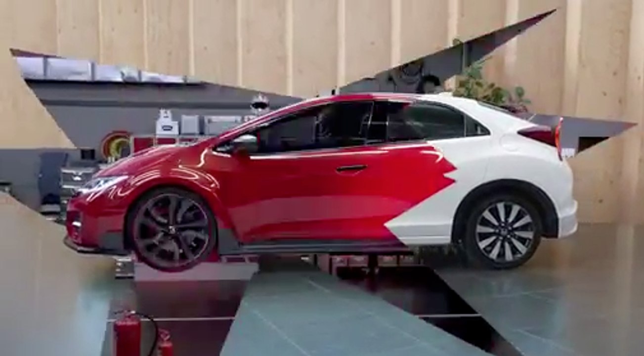 Civic Type-R teaser 2014 - The other side of Honda