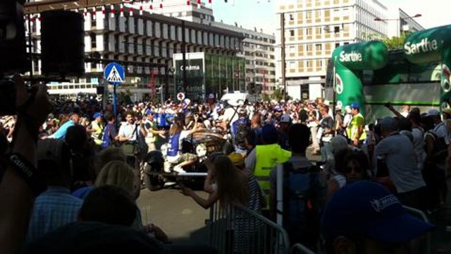 Drivers Parade, pole Toyota