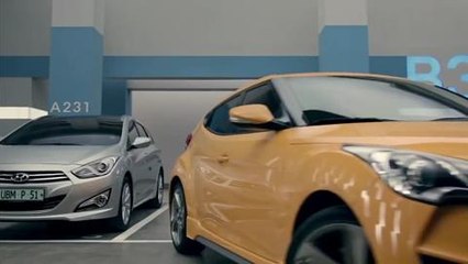 Espectacular baile de tres Hyundai