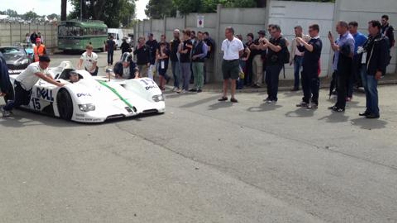 BMW V12 LMR en Le Mans Classic 2014