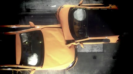 smart fortwo vs S-Class - crash test