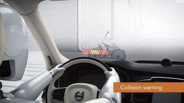Volvo XC90 prevención de colisiones