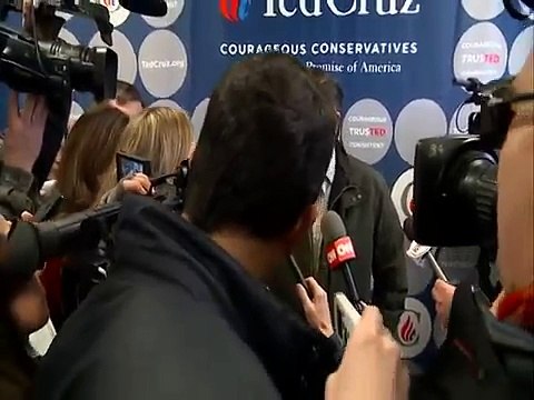 Ted Cruz explains to Press that he is NOT Canadian anymore 1/12/15 (News World)