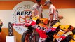 Las motos de los Campeones del Mundo con el equipo Repsol Honda