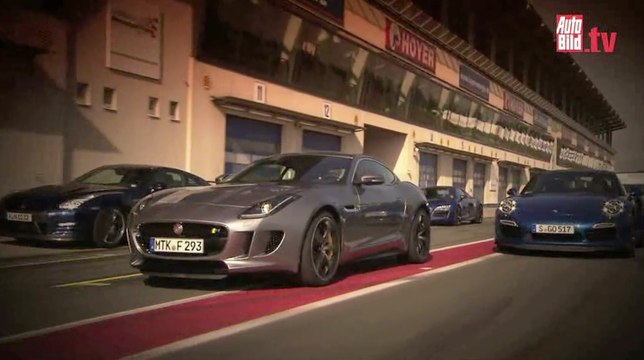 Comparativa F-Type, GT-R, R8, 911
