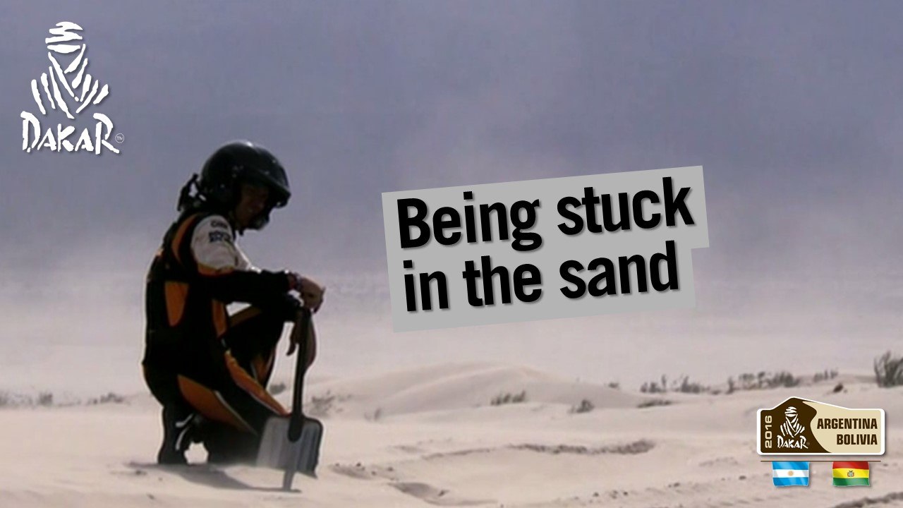 Stage / Etapa / Etape 12 - Being stuck in the sand - (San Juan / Villa Carlos Paz)